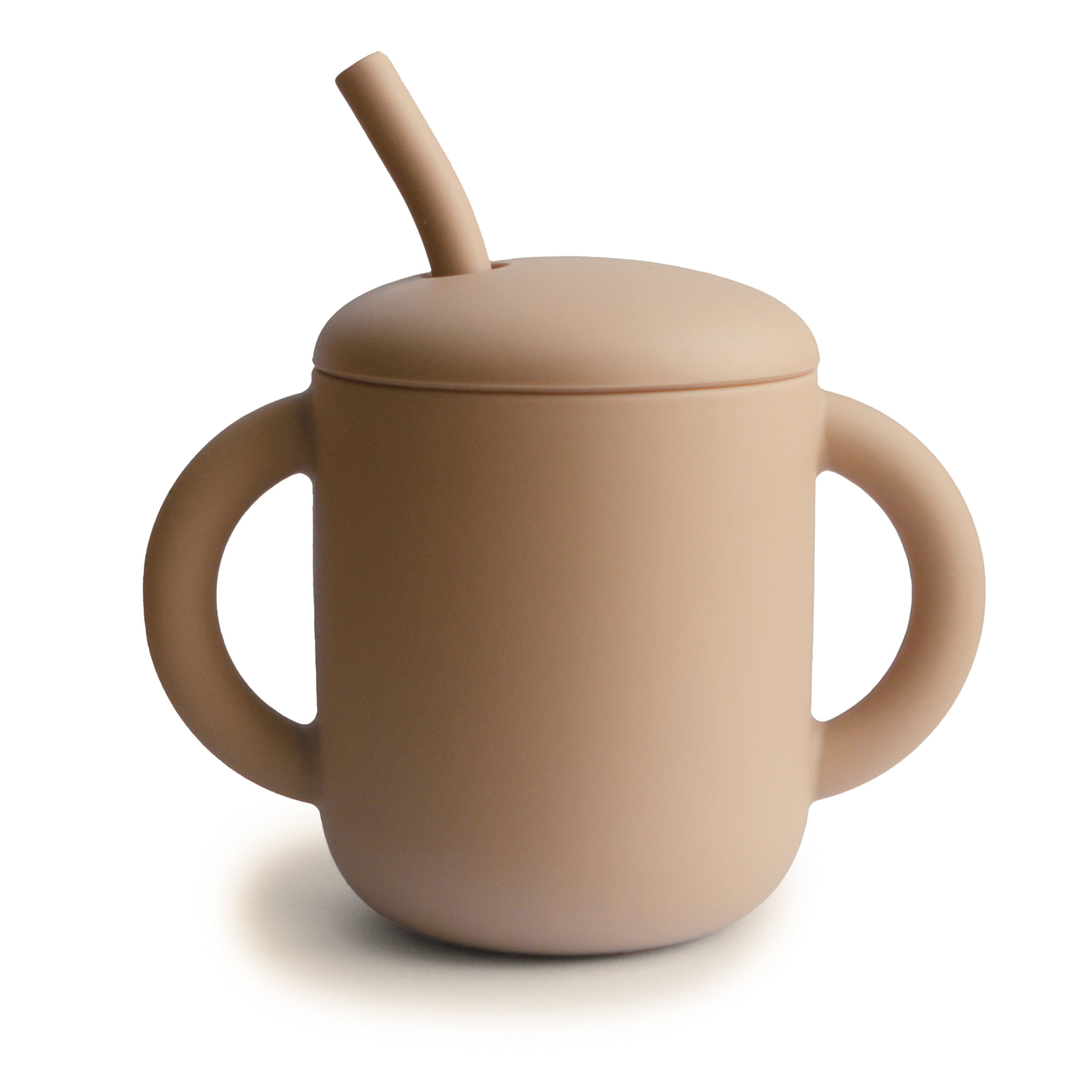 Image of Silicone Training Cup + Straw